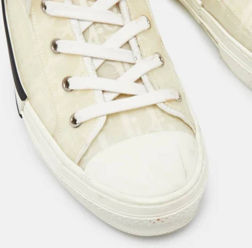 Dior Vintage Pre-owned Mesh sneakers White Heren