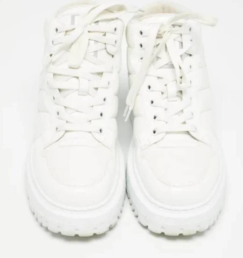 Dior Vintage Pre-owned Nylon sneakers White Dames