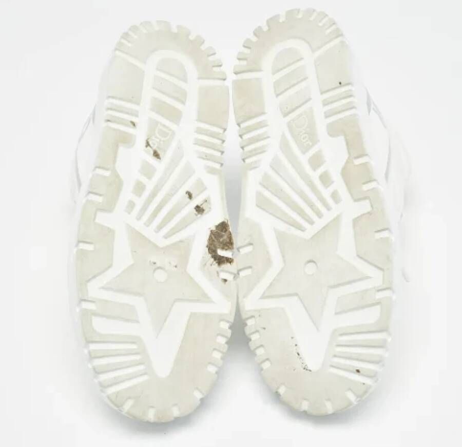 Dior Vintage Pre-owned Nylon sneakers White Dames