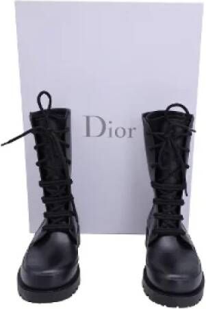 Dior Vintage Pre-owned Rubber boots Black Dames