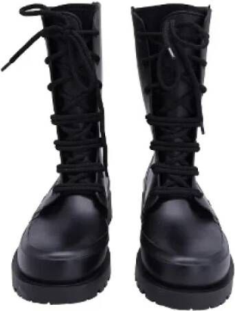 Dior Vintage Pre-owned Rubber boots Black Dames
