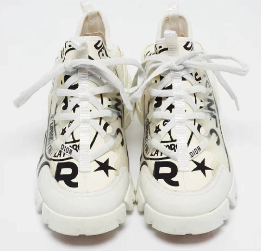 Dior Vintage Pre-owned Rubber sneakers White Dames