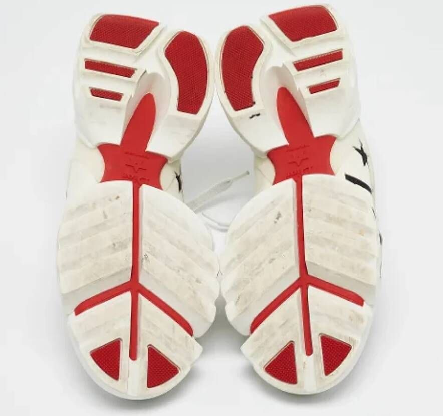 Dior Vintage Pre-owned Rubber sneakers White Dames