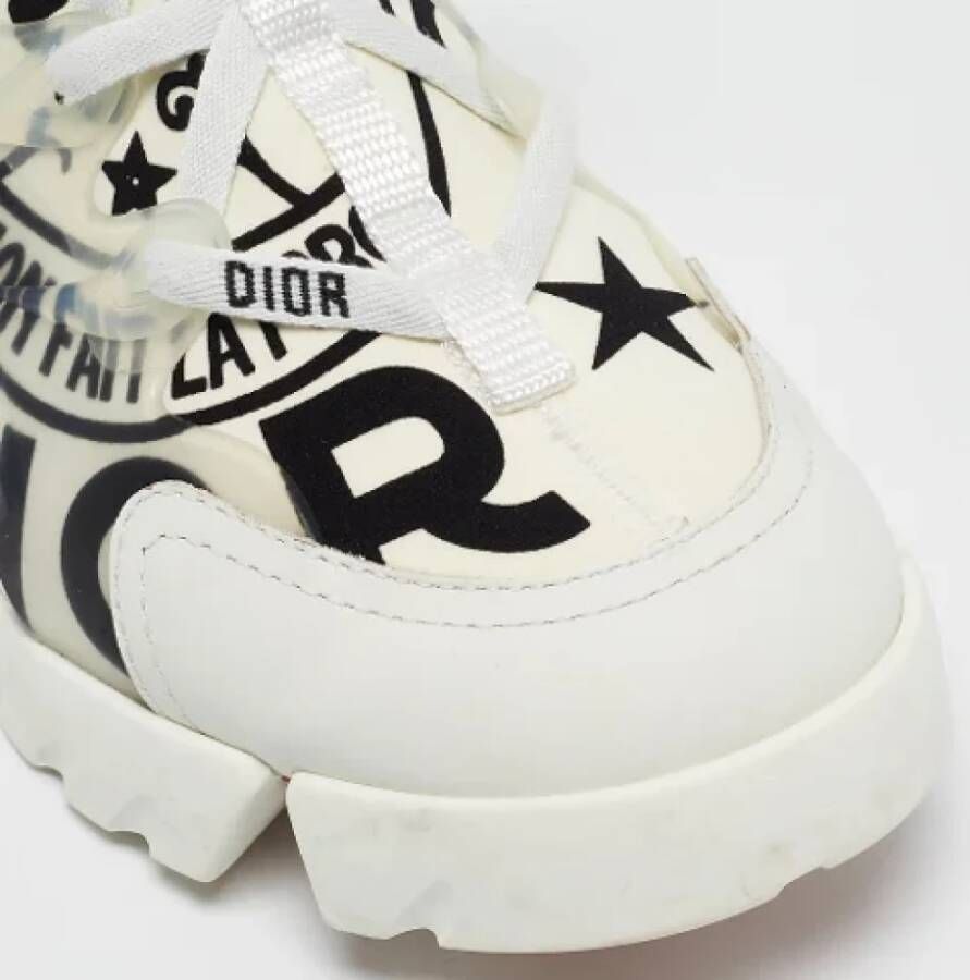 Dior Vintage Pre-owned Rubber sneakers White Dames