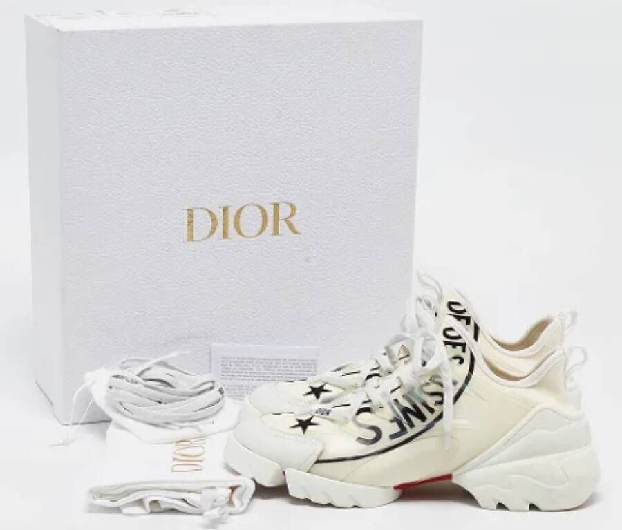 Dior Vintage Pre-owned Rubber sneakers White Dames