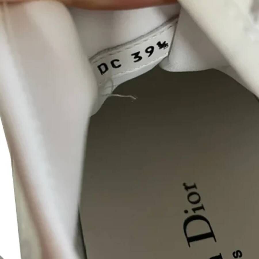 Dior Vintage Pre-owned Rubber sneakers White Dames
