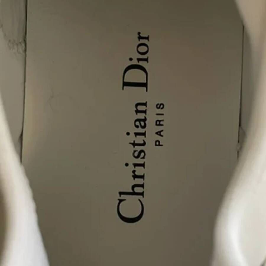 Dior Vintage Pre-owned Rubber sneakers White Dames