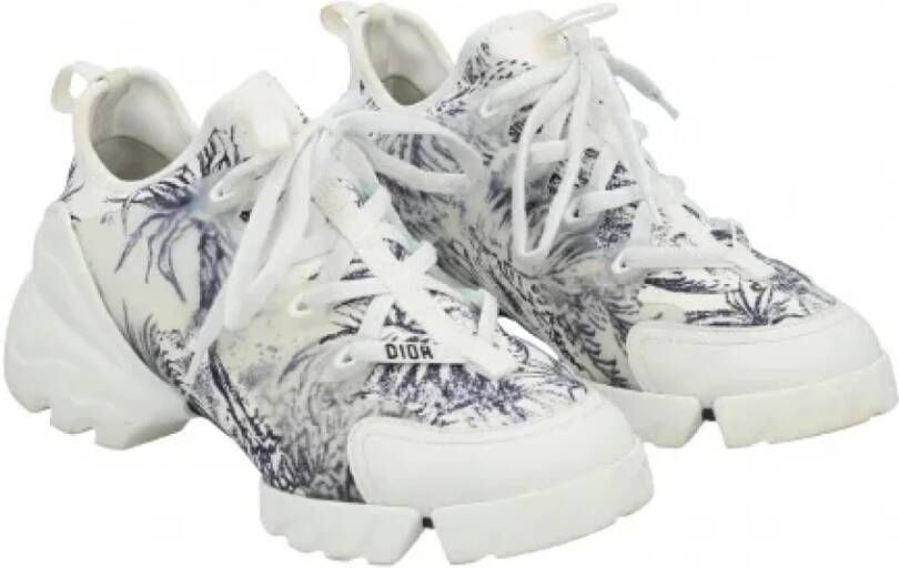 Dior Vintage Pre-owned Rubber sneakers White Dames