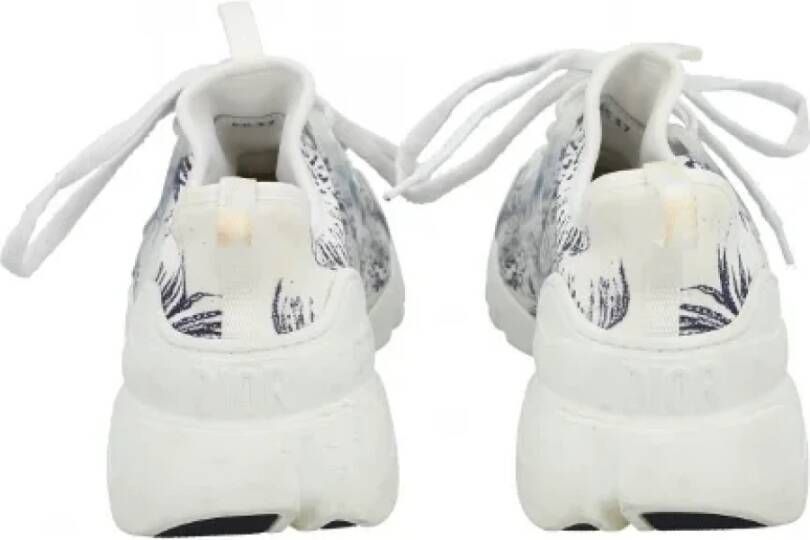 Dior Vintage Pre-owned Rubber sneakers White Dames
