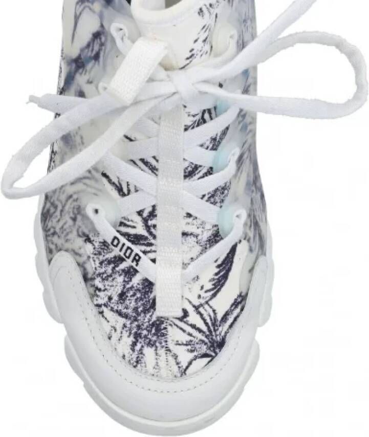 Dior Vintage Pre-owned Rubber sneakers White Dames