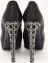 Dior Vintage Pre-owned Satin heels Black Dames - Thumbnail 4