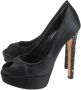Dior Vintage Pre-owned Satin heels Black Dames - Thumbnail 3