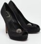 Dior Vintage Pre-owned Satin heels Black Dames - Thumbnail 4