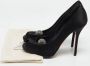 Dior Vintage Pre-owned Satin heels Black Dames - Thumbnail 9