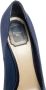 Dior Vintage Pre-owned Satin heels Blue Dames - Thumbnail 6