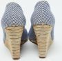Dior Vintage Pre-owned Satin heels Blue Dames - Thumbnail 5