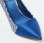 Dior Vintage Pre-owned Satin heels Blue Dames - Thumbnail 7