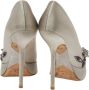 Dior Vintage Pre-owned Satin heels Gray Dames - Thumbnail 4