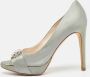 Dior Vintage Pre-owned Satin heels Gray Dames - Thumbnail 2