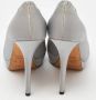 Dior Vintage Pre-owned Satin heels Gray Dames - Thumbnail 5