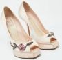Dior Vintage Pre-owned Satin heels Orange Dames - Thumbnail 3