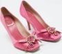 Dior Vintage Pre-owned Satin heels Pink Dames - Thumbnail 4