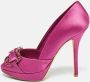 Dior Vintage Pre-owned Satin heels Purple Dames - Thumbnail 2