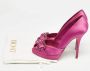 Dior Vintage Pre-owned Satin heels Purple Dames - Thumbnail 9