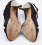 Dior Vintage Pre-owned Satin sandals Black Dames - Thumbnail 8