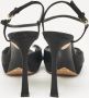 Dior Vintage Pre-owned Satin sandals Black Dames - Thumbnail 3