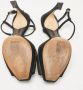 Dior Vintage Pre-owned Satin sandals Black Dames - Thumbnail 4