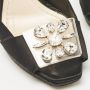 Dior Vintage Pre-owned Satin sandals Black Dames - Thumbnail 5