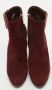 Dior Vintage Pre-owned Suede boots Red Dames - Thumbnail 3