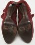 Dior Vintage Pre-owned Suede boots Red Dames - Thumbnail 6