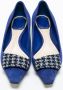 Dior Vintage Pre-owned Suede flats Blue Dames - Thumbnail 3