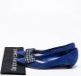 Dior Vintage Pre-owned Suede flats Blue Dames - Thumbnail 9