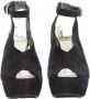 Dior Vintage Pre-owned Suede heels Black Dames - Thumbnail 3