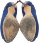 Dior Vintage Pre-owned Suede heels Blue Dames - Thumbnail 5