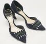 Dior Vintage Pre-owned Suede heels Blue Dames - Thumbnail 4
