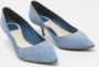 Dior Vintage Pre-owned Suede heels Blue Dames - Thumbnail 3