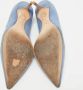 Dior Vintage Pre-owned Suede heels Blue Dames - Thumbnail 5