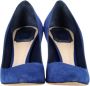 Dior Vintage Pre-owned Suede heels Blue Dames - Thumbnail 2
