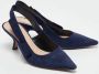 Dior Vintage Pre-owned Suede heels Blue Dames - Thumbnail 2