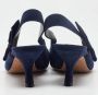 Dior Vintage Pre-owned Suede heels Blue Dames - Thumbnail 3