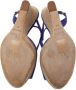 Dior Vintage Pre-owned Suede sandals Blue Dames - Thumbnail 5