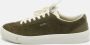 Dior Vintage Pre-owned Suede sneakers Green Dames - Thumbnail 2