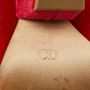 Dior Vintage Pre-owned Velvet heels Red Dames - Thumbnail 8