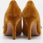 Dior Vintage Pre-owned Velvet heels Yellow Dames - Thumbnail 5