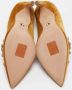 Dior Vintage Pre-owned Velvet heels Yellow Dames - Thumbnail 6