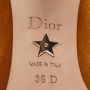 Dior Vintage Pre-owned Velvet heels Yellow Dames - Thumbnail 8